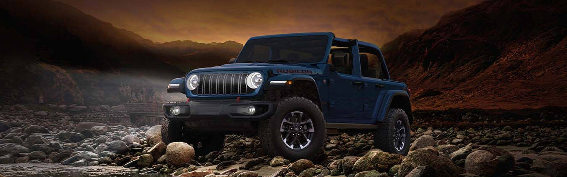 Jeep Wrangler Rubicon off-road adventure.