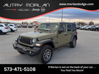 2026 Jeep Wrangler WRANGLER 4-DOOR SPORT S