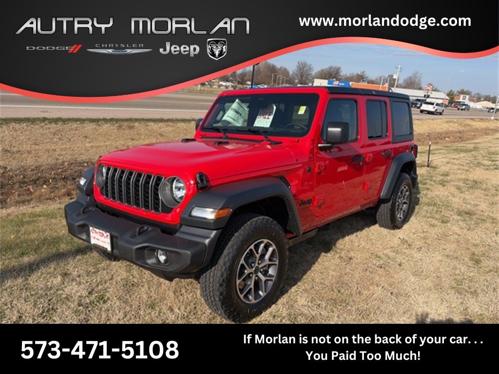 2026 Jeep Wrangler WRANGLER 4-DOOR SPORT S