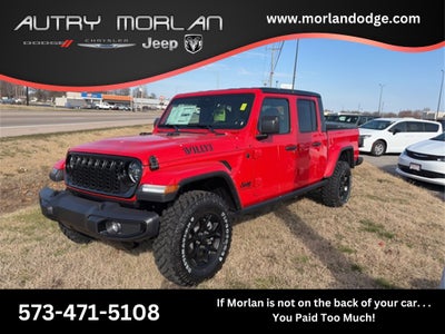 2026 Jeep Gladiator GLADIATOR WILLYS 4X4
